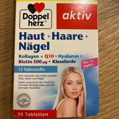 Doppelherz Haut+haare+naegel 30st 19,9g Pk