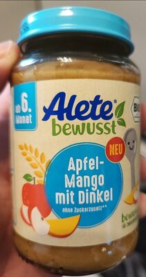 Alete Apfel Mango Dink 6m 190g Gl