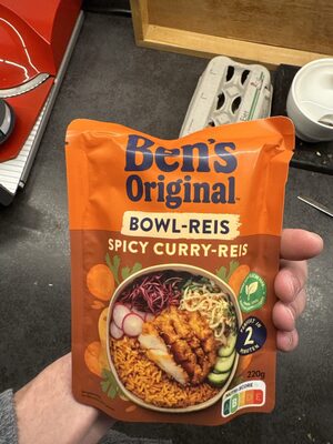 Bens Original Expr Bowl Spicy Curry 220g Bt
