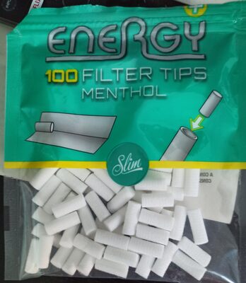 Filter Energy Tips Menthol 100st Bt