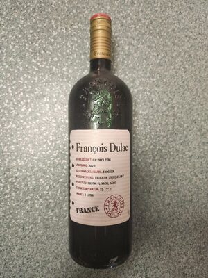 Igp Pays D'oc Francois Dulac Rouge 1l Fl