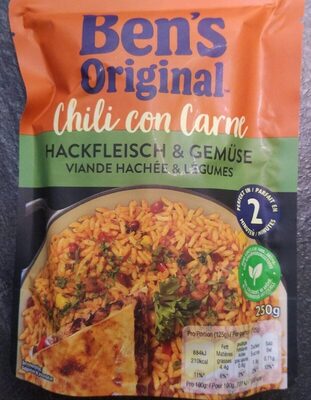 Bens Original Chili Con Carne 250g Bt