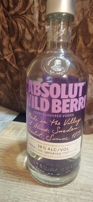 Absolut Vodka Wild Berri 38% Vol.