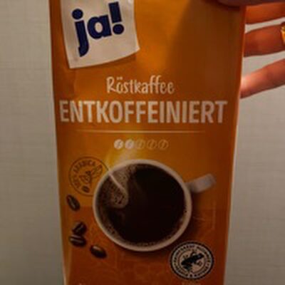 Ja! Kaffee Entcoff. Rfa 500g Pk