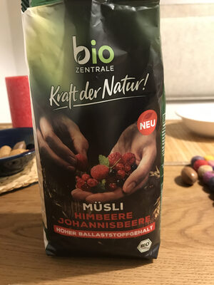 Bio Zentrale Muesli Himbeer Johanni 450g Pk