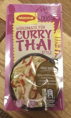 Maggi Mg Asia Curry Thai Style Paste 65g Bt
