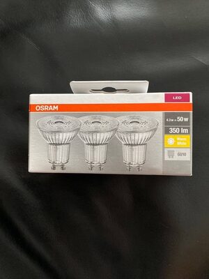 Os Led Base Par16 4,3w/827