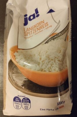 Ja! Parboiled Reis 1000g Pk
