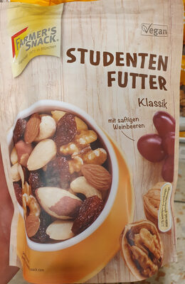 Farmer´s Studentenfutter Classic,saftigen Jumbo-weinbeeren 200g Bf