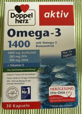 Doppelherz Omega-3 1400 30 Kps