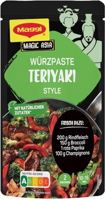 Maggi Mg Asia Paste Teriyaki Style 65g Bt