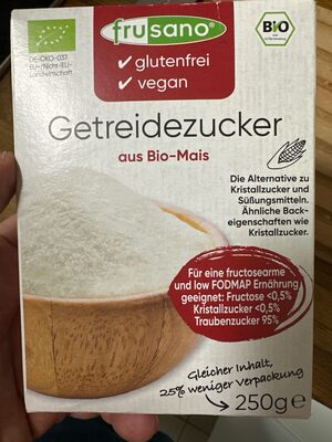 Frusano Bio Getreidezucker 250g Pk