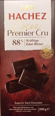 Hachez 88% Cocoa Premier Cru 100g Tf