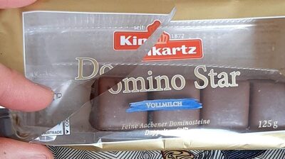 Kinkartz Domino Vollmilch "Domino-Star" 125g