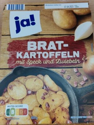 Ja! Bratkart. Speck Zwieb. 400g Sc
