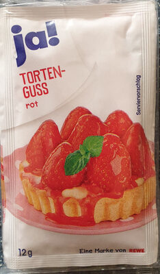 Ja! Tortenguss Rot 6x12g Pk
