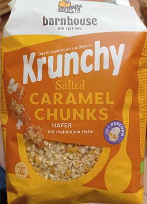 Barnhouse Krunchy Salt Caram,bio 500g Pk