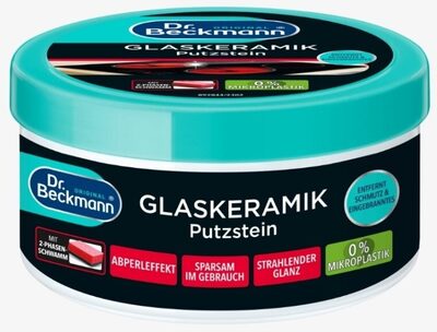 Dr. Beckmann Glaskeramik Putzstein 250g Pk