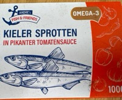 Andre & Friends Sprotten Pikante Tomatensauce