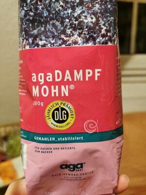 Agasaat Dampfmohn Gemahlen200g
