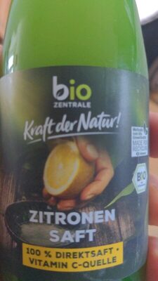 Bio Zentrale Bio Zitronensaft 250ml Fl