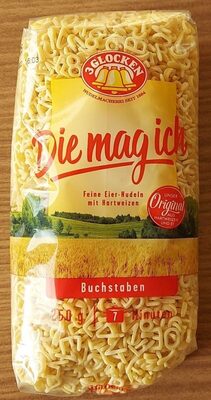 3 Glocken Die Mag Ich Buchstaben 250 G