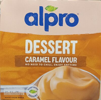 Alpro Soyadessert Caramel 4x125g