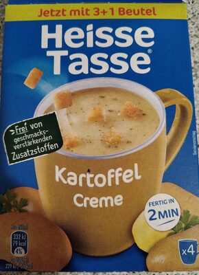 Heisse Tasse Kartoffel Creme 4 Port 74,4g Pk