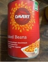 Davert Baked Beans,bio 400g Ds