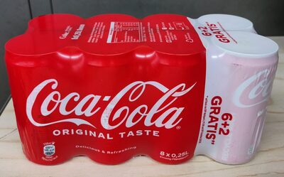 Ds L Cc Coca Cola 8x0,25l