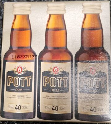 Der Gute Pott Echt.uebersee-rum 40% 3x0,04l