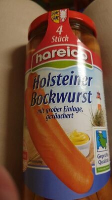 Hareico Holst. Bockwurst 250g Gl