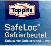 Toppits Safeloc® Gefrierbeutel 6l Vp C&c 20 St