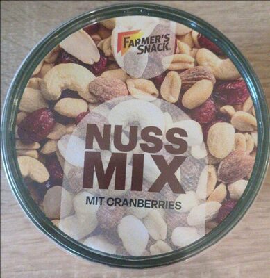 Farmers Snack Nuss Mix Cranberries 225g Be