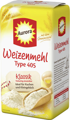 Aurora Sonnenstern Mehl T405 1kg Bt