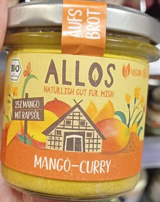 Allos Bio Mang Curry Aufs 140g