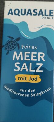 Aquasale Meersalz Mit Jod 500g Pk