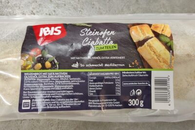 Ibis Steinofen Ciabatta 300g Pk