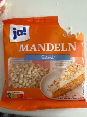 Ja! Mandeln Gehackt 100g Bt