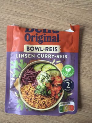 Bens Original Expr Bowl Linsen Curry 220g Bt