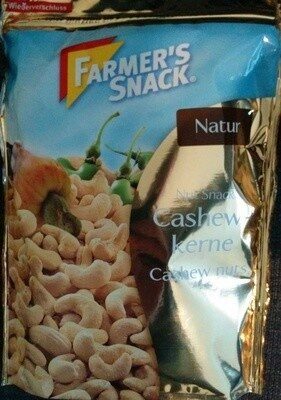 Farmer´s Cashewkerne, Westafrika 240er, Handgeknackt 175g Bt