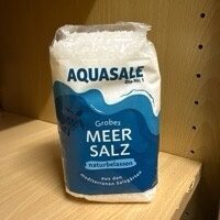 Aquasale Meersalz Grobkoernig 1000g Bt