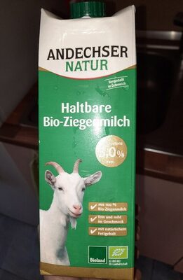 Andechser Nat Bio H-ziegenmilch 3% 1l Pk