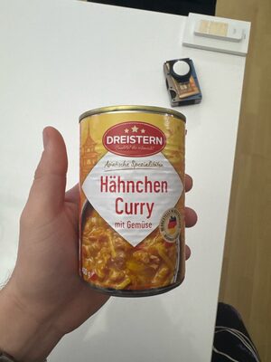 Dreistern Haehnchencurry 400g Ds