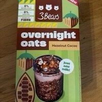 3bears Overn.oats Hazel.cocoa 400g Pk