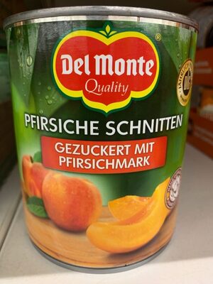 Del Monte Pfirsichschnitten Gez. 825g Ds