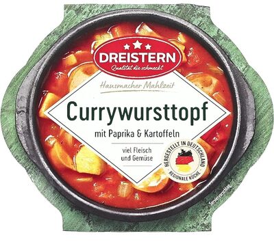 Currywursttopf Mit Paprika & Kartoffeln 400g