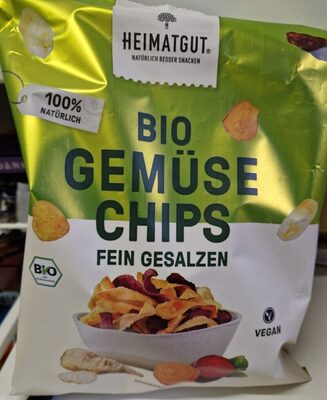 Heimatgut Gemuese Chips,bio,vega 100g Bt