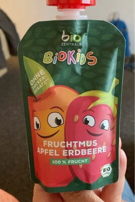 Bz Bio Kids Fruchtmus Apfel-erdbee 90g Bt