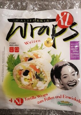 Mestemacher Calif. Wraps Xl Weizen 280g Pk